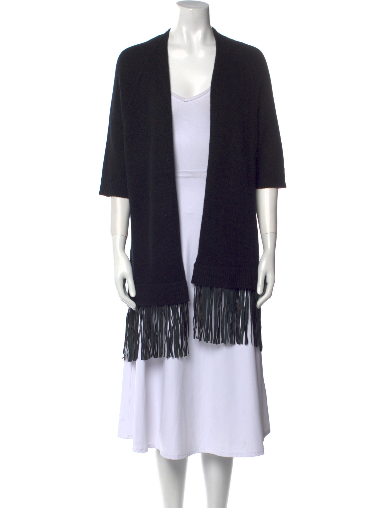 Zadig & Voltaire Cashmere Open Front Sweater